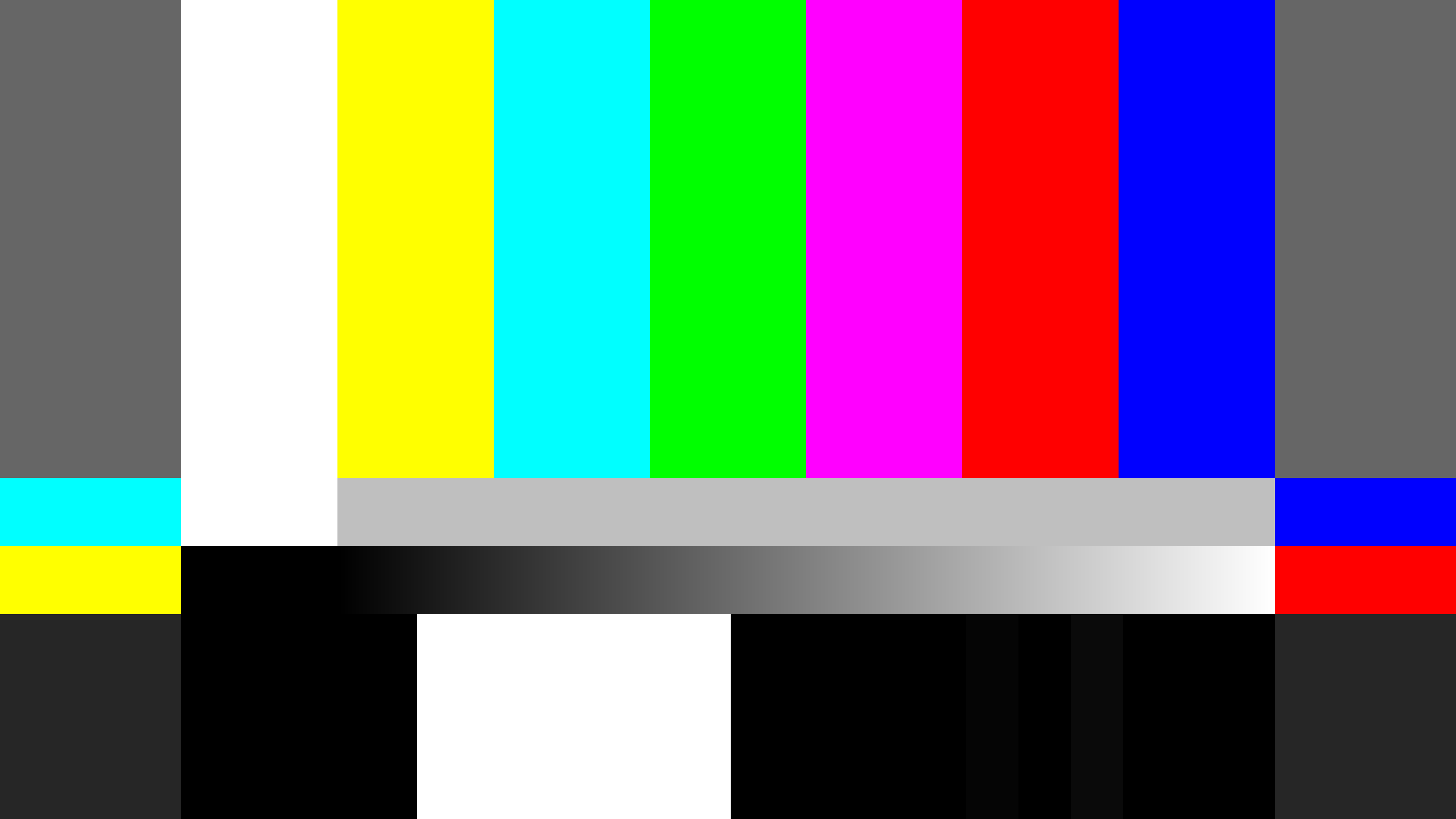 SMPTE Color Bars 100%